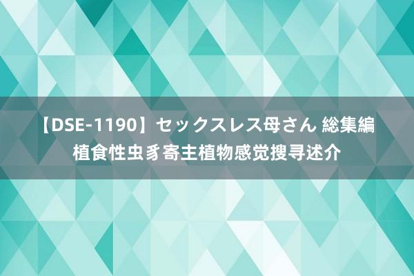 【DSE-1190】セックスレス母さん 総集編 植食性虫豸寄主植物感觉搜寻述介